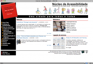 Núcleo de Acessibilidade da CMLisboa